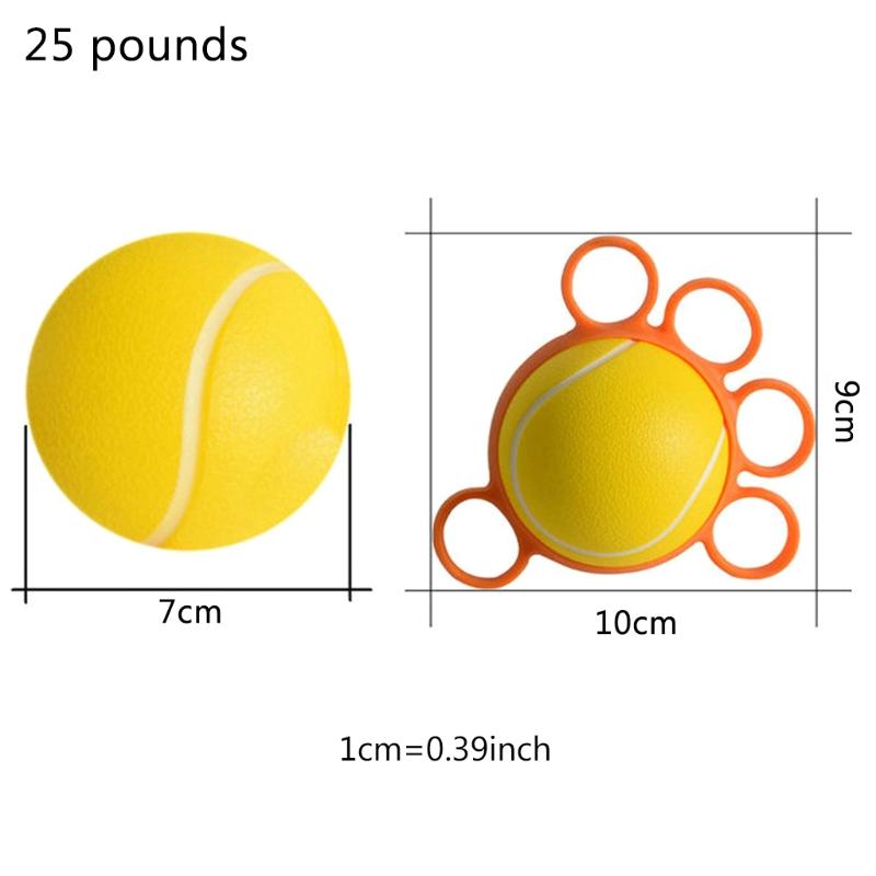 Grip Strengthener Ball Finger Exerciser Squeeze Stress Balls for Hand & Fingers