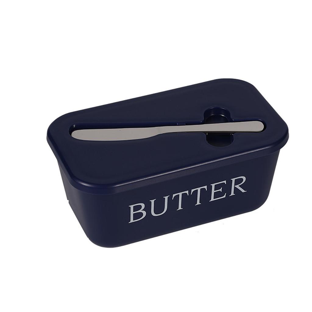 Butter Storage Box with Knife, Sealed and Airtight Food Preservation Container, Kitchen Butter