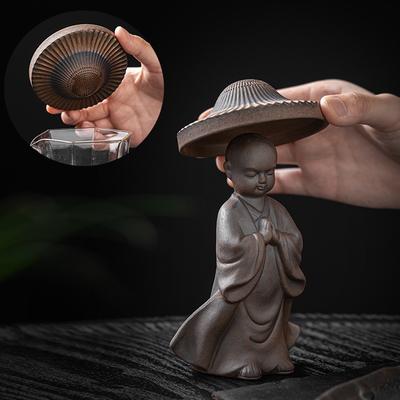 Coarse Pottery Decoration Tea Pet Tea Filter Tea Ceremony Accessories Tea Tray Decoration