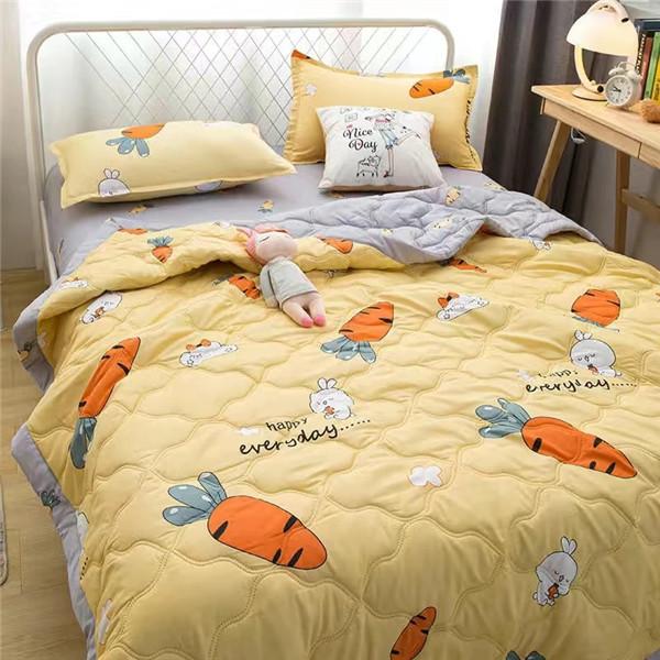 Pătură de primăvară, vară, cuvertură, cuvertură spălată, aer condiționat, pătură moale și subțire, pături reci, respirabile