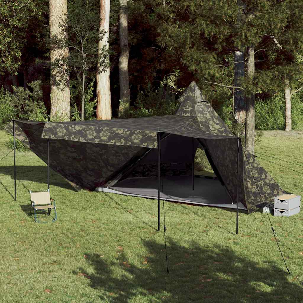 Vidaxl Namiot Rodzinny Tipi, 6-Os., Moro, Wodoszczelny