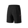 Li Ning Badminton Series Simple Versatile Mid Waist Comfortable Stylish Five Point Casual Shorts Unisex shorts AAPW037-1