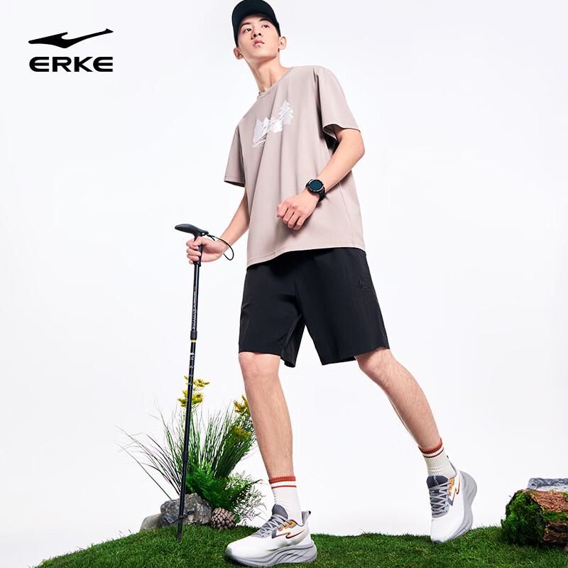 Erke Men's Water-Repellent Cool-Touch Cargo Shorts
