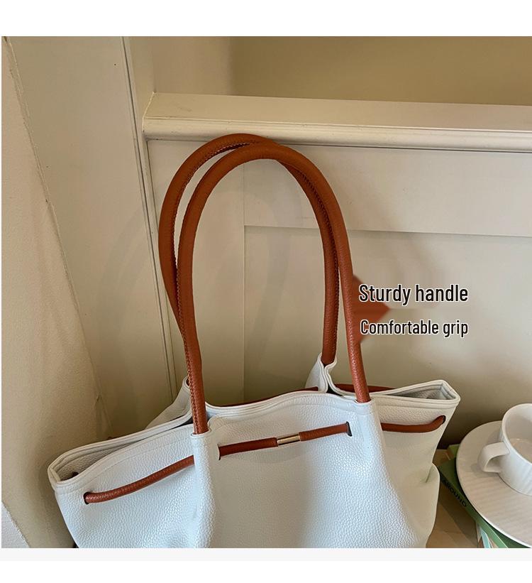 2026 Spring/Summer Women's Versatile Large-Capacity Single Shoulder Underarm Tote Bag