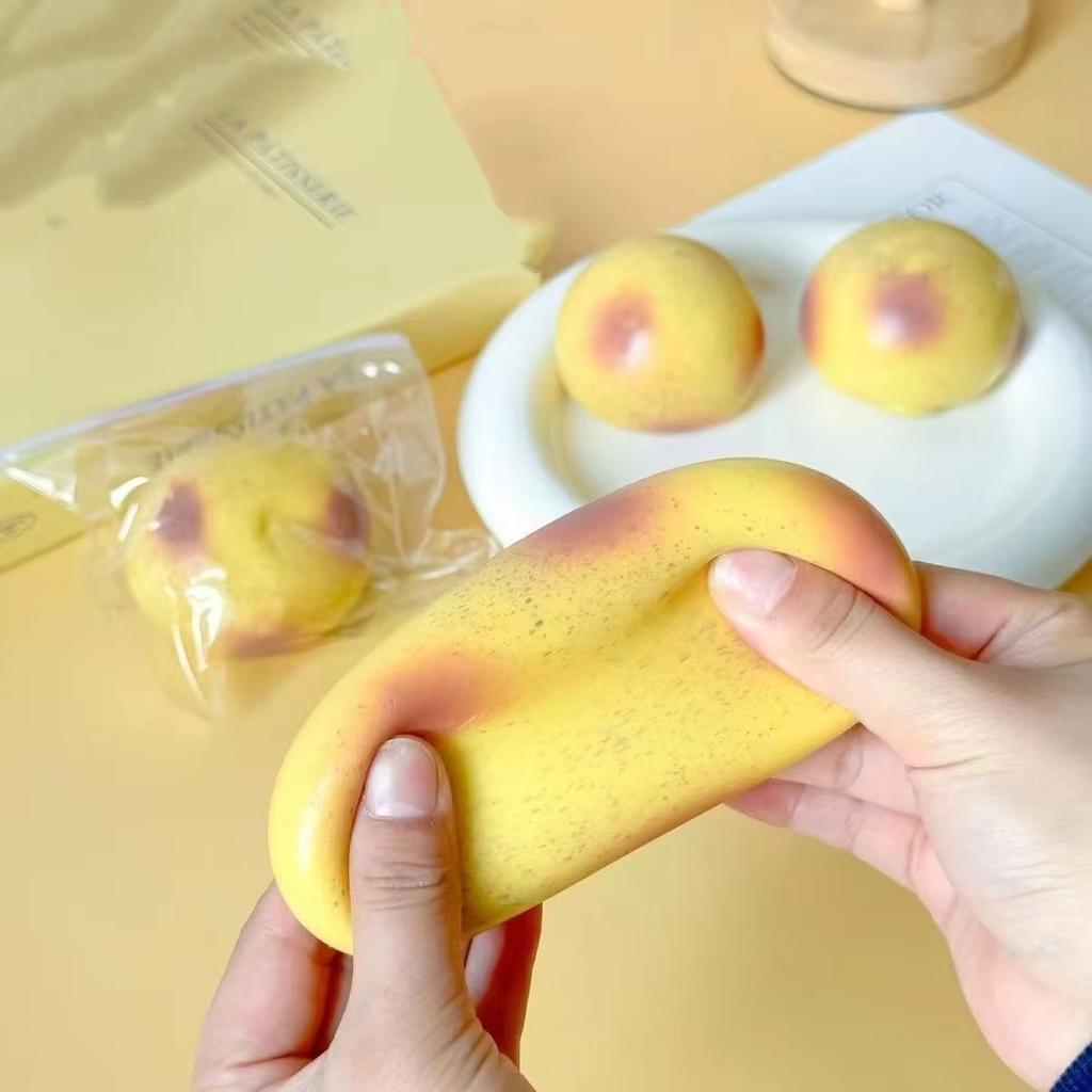 Squishy Fidget Squeeze Toys Simulated Potato Shapeable Fluid Soft Slow Rebound Pinching Desk Display Stress Relief Adults Gifts