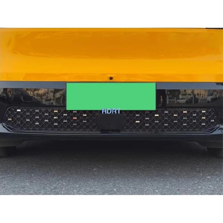 For Geely Zeekr MIX 2025 + Car Style Front Bumper Racing Grills ect Screen Net Water Tank Air Intake Proof Cover Accessories