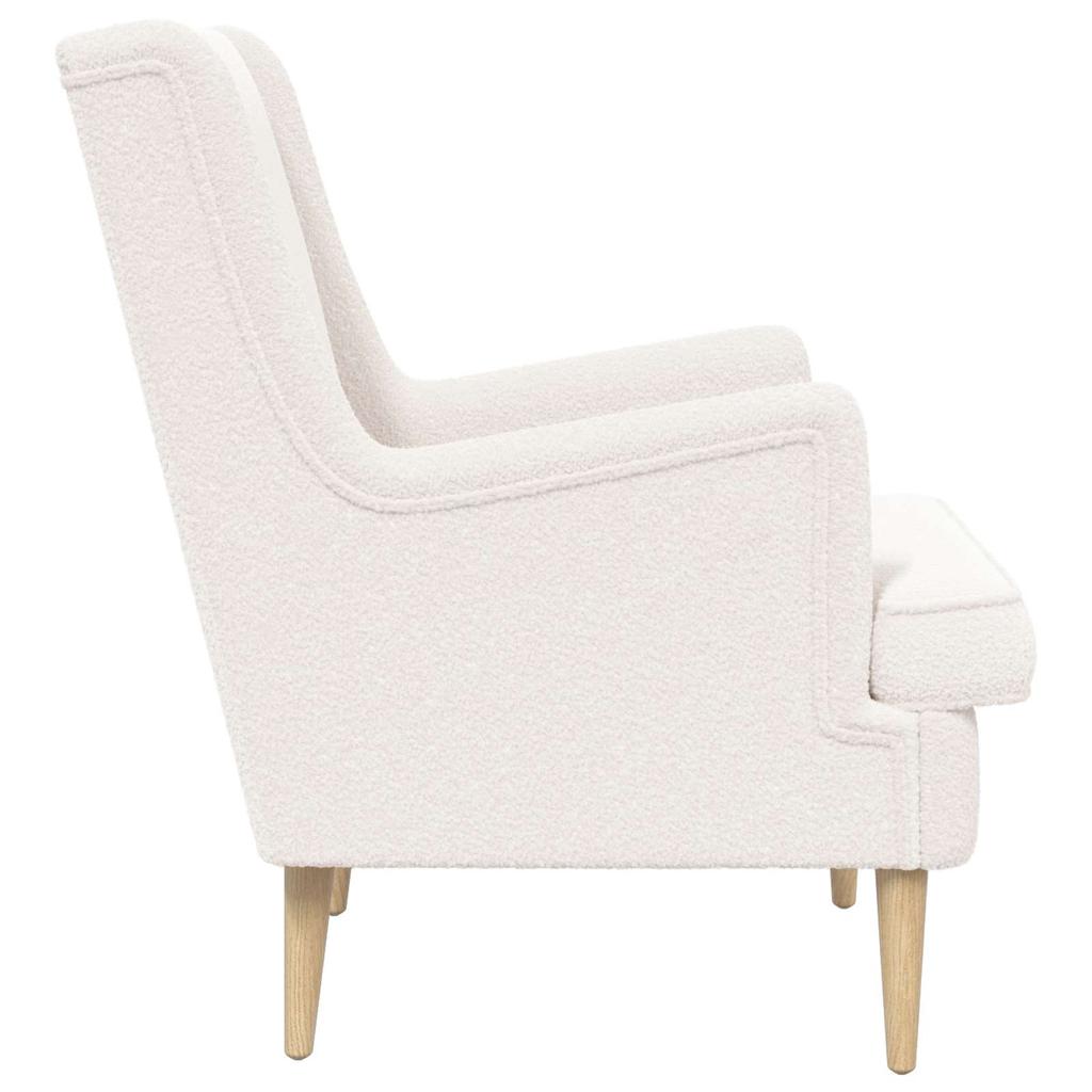 Cream Boucle Armchair