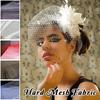 100x200cm Hard Mesh Yarn Fabric Transparent Hollow Out Mesh Veil Styling Designer Fabric DIY Headdress Hat Sewing Material