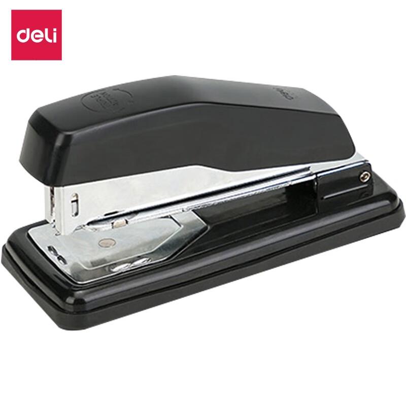 Deli 50-Sheet Rotary Heavy Duty Stapler