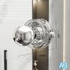 Waterproof Suction Cup Door Handle Anti-Slip Reusable Sliding Door Handle Removable Bathroom Wardrobe Door Handle