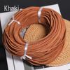 3.0mm Colorful Dyed Yak Leather Cord for DIY Bracelets & Necklaces