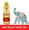 INDRA SUGANDH BHANDAR Attar For Men and Women Mysore Sandal 24 Hours Long Lasting & Alcohol Free Itra/Ittar 3ml Rollon Pack