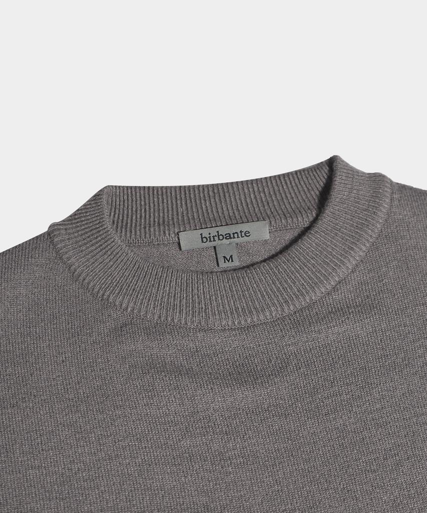 BIRBANTE Soft Washable Round Knit - Melange Beige
