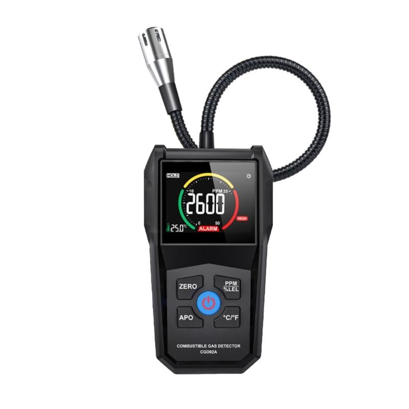 Efficient Gas Detector Device Digital Display with Realtime Alarm System For Methane Quick Responses Industrial Use 1