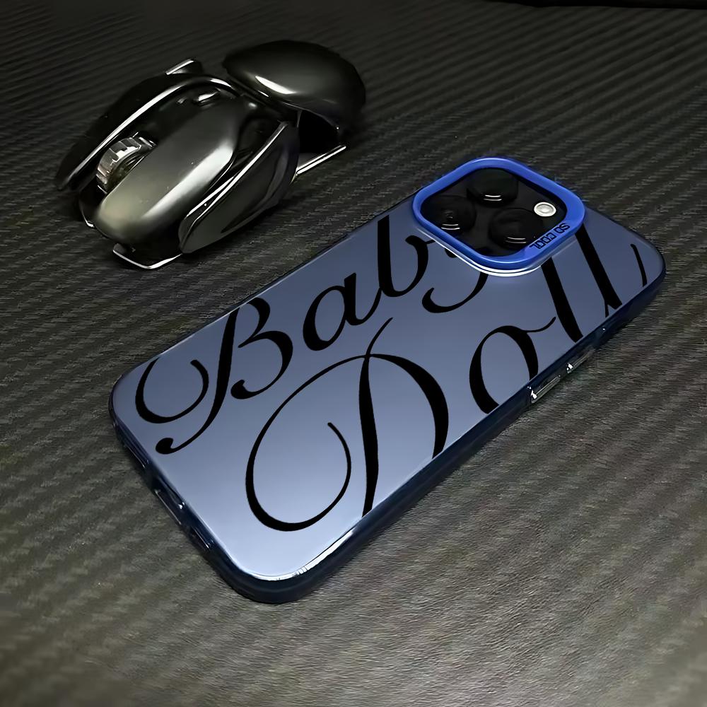 Stylish Baby Doll Phone Case For iPhone 17 Air 16 e 15 14 13 12 11 Pro Max Plus Mini SE 2020 2022