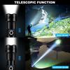 Powerful Led Flashlight All Aluminum Alloy Rechargeable Tactical Torch Light With18650 Battery Outdoor Camping Hiking Lantern
