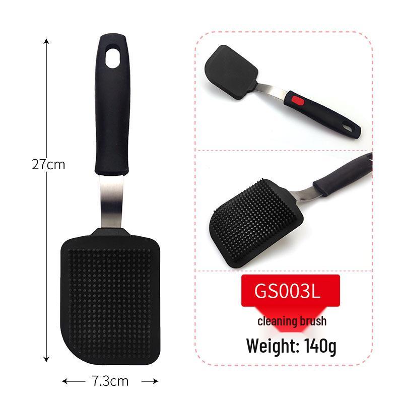 Antihaft-Silikonspatel-Set - Teppanyaki-, Pfannkuchen- & Tamagoyaki-Wender