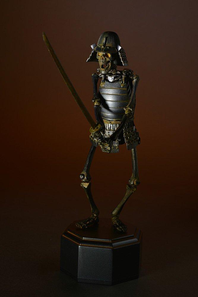 Takeya-style Articulated Figure: Skeleton Warrior (Rust-finished), Approx. 150mm, PVC & ABS, Painted, Movable Figure, KT-009