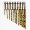 Hex Shank Titanium Plated Twist Drill Bit Set