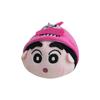 Adorable Plush Keychain Crayon Shin-chan Tail Backpack Accessory In Soft Pp Cotton