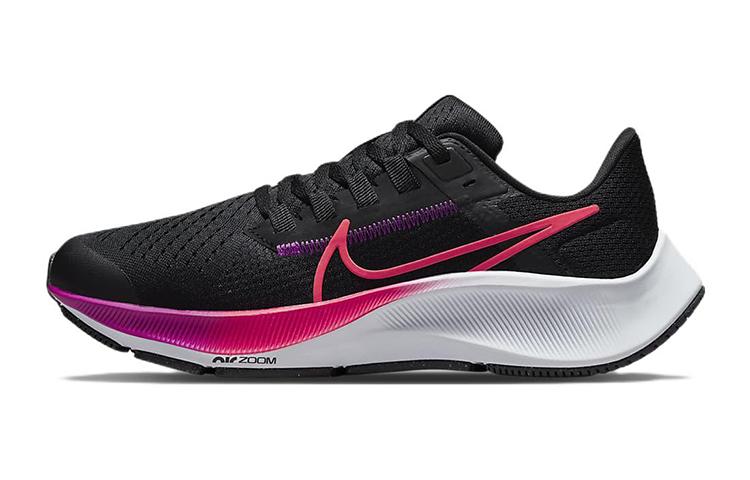

Nike Pegasus 38 Sports Slip Resistant Cushioning Abrasion Resistant Low top Running Shoes Black Purple Kids CZ4178-021