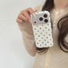 Beige Background with Colorful Polka Dots Phone Case for iPhone 17 Pro Max, 16 Pro, and 15 Pro Double Layer Protection