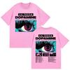 Rapper Lil Tecca Dopamne The Experience Tour 2026 Magliette Grafiche Uomo Moda Hip Hop Cotone Manica Corta T-shirt Streetwear