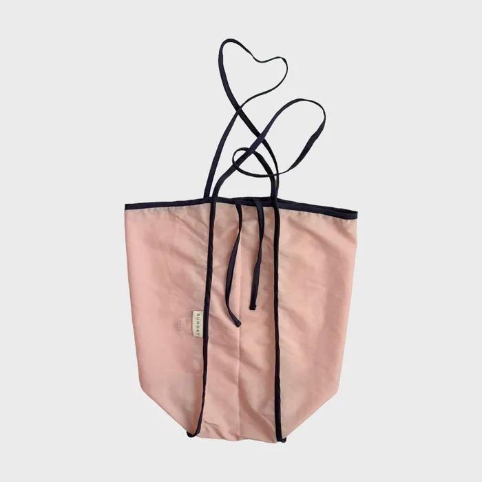 Safe Sunday Strap Shoulder Bag M (Pink Purple)