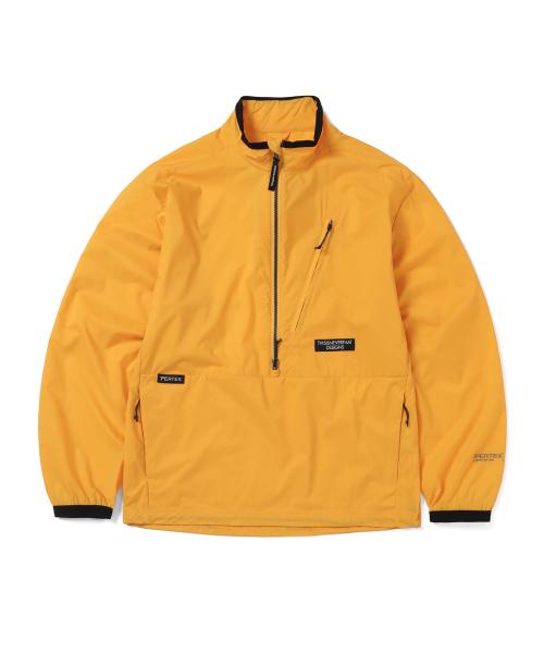 Thisisneverthat Pertex  Qa Half Zip Pullover Yellow S
