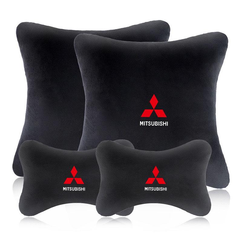 Für Mitsubishi Outlander Pajero Asx Lancer Evolution X L200 Ralliart Auto Kopfstütze Lendenwirbelstütze Nackenstütze Nackenkissen