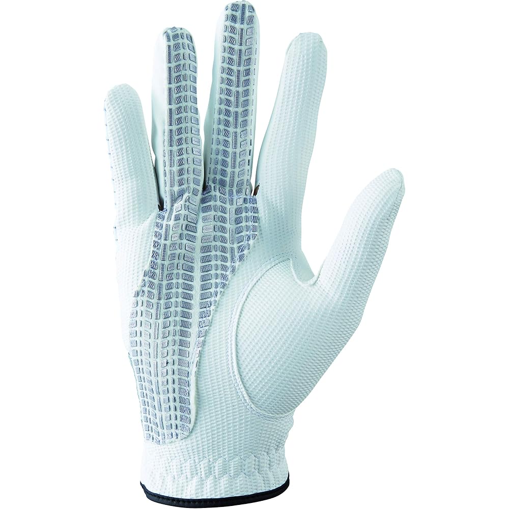Kasco Zeus Impact Golf Gloves Men's 2-Way Stretch Knit White 24cm