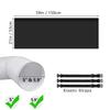 AC Insulated Hose Cover Air Conditioner Insulated Cover Exhaust Pipe Protection Cover with 3 Straps Hose Duct Vent Cover