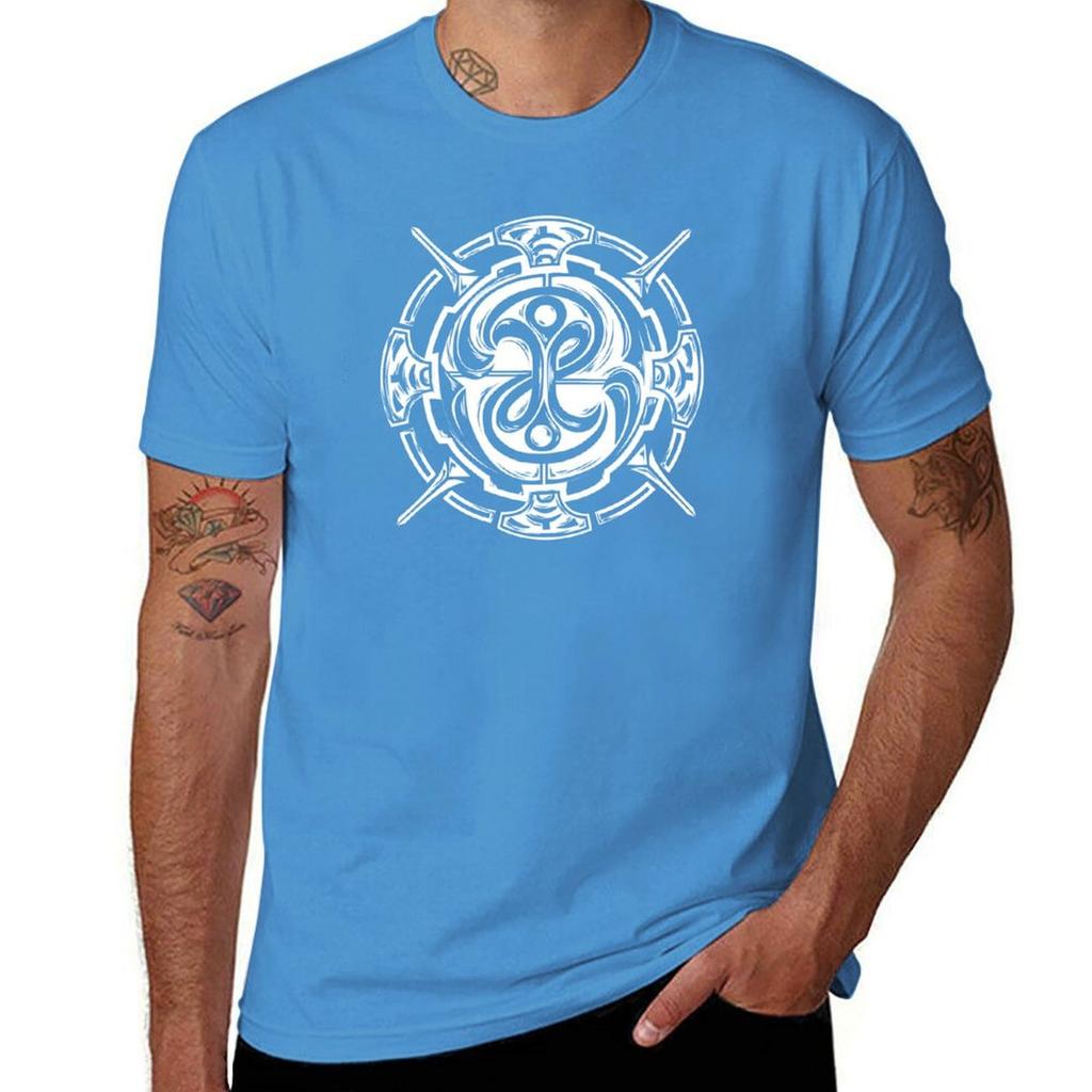 Fable Guild Seal T-shirt herr t-shirt koreansk mode plus size kläder lyxkläder män