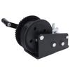 Boat Trailer Winch Heavy Duty Manual 2 Way Adjustable Ratchet Hand Crank Gear Winch with Hook for Truck 3200lbs