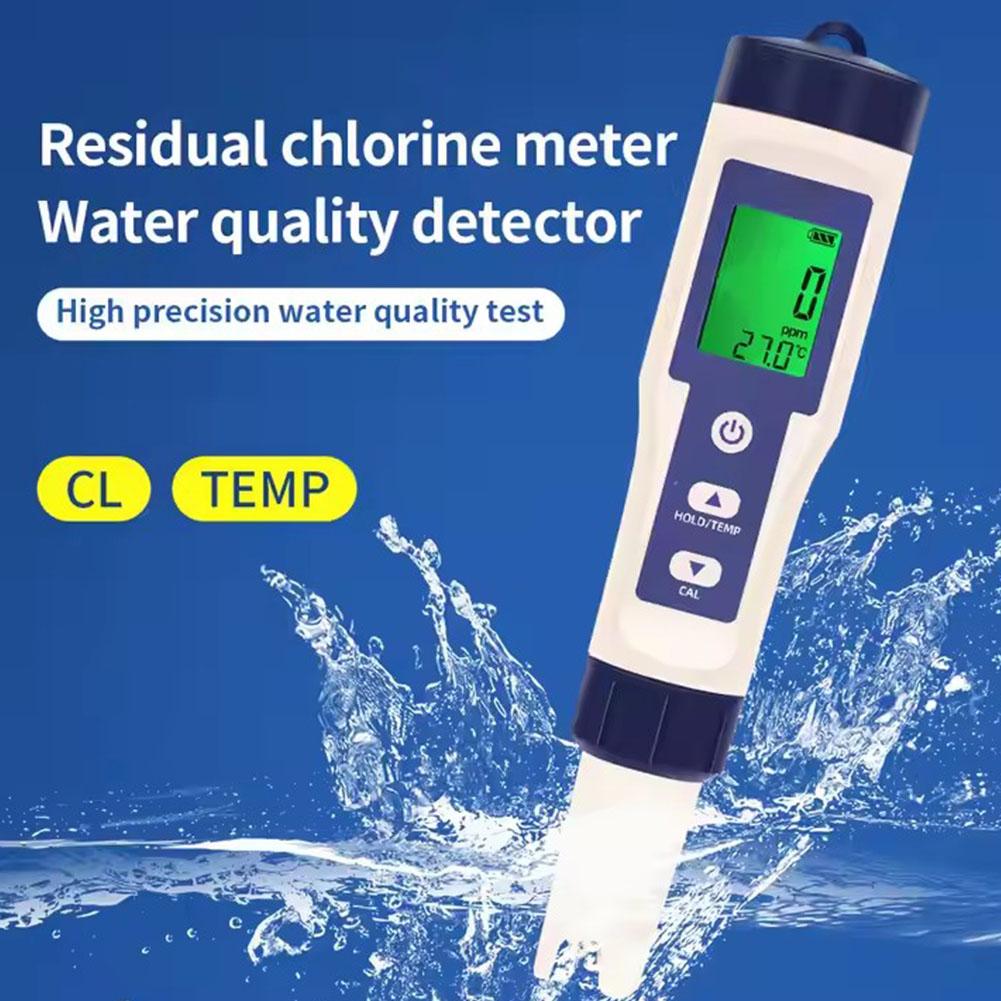 PH Meter & TDS Meter Digital Water Tester 5 in 1 Salinity Tester PH Temp EC and TDS Meter,PH Meter for Water with LCD Backlit