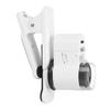 45X Mini Mobile Phone Microscope UV Light Adjustable Head Angle Cell Phone Clip On Microscope for Jewelry Currency Inspection