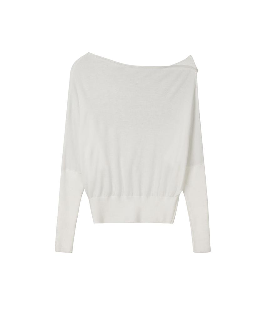 Mellotoli Off-Shoulder Knit Top (2 Colors)