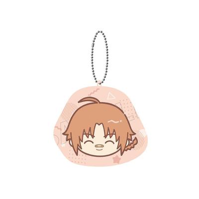 Anicraft Gintama Class 3-Z Ginpachi-sensei Kamui Yurukoro Face Mini Cushion Keychain F Plush Keyring