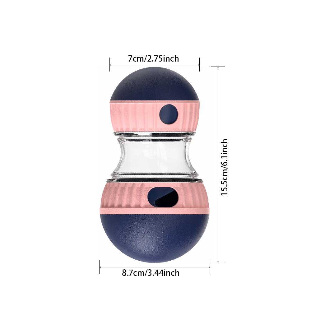 Dog Puzzle Toys Adjustable Feeder Dog Treat Dispensing Interactive Dog Enrichment Toy Keep Them Busy Food Puzzles Ball for Dogs