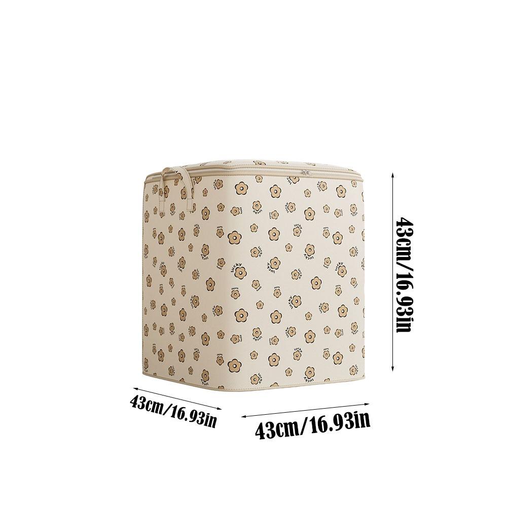 

New Flower Clothing Sorting Bag Large Capacity Moisture-proof Luggage Moving and Packing Bag Non-Wove Storage Bag