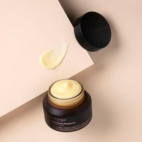 MARY&MAY Idebenone Blackberry Intense Cream Antioxidant & Firming Care 70g