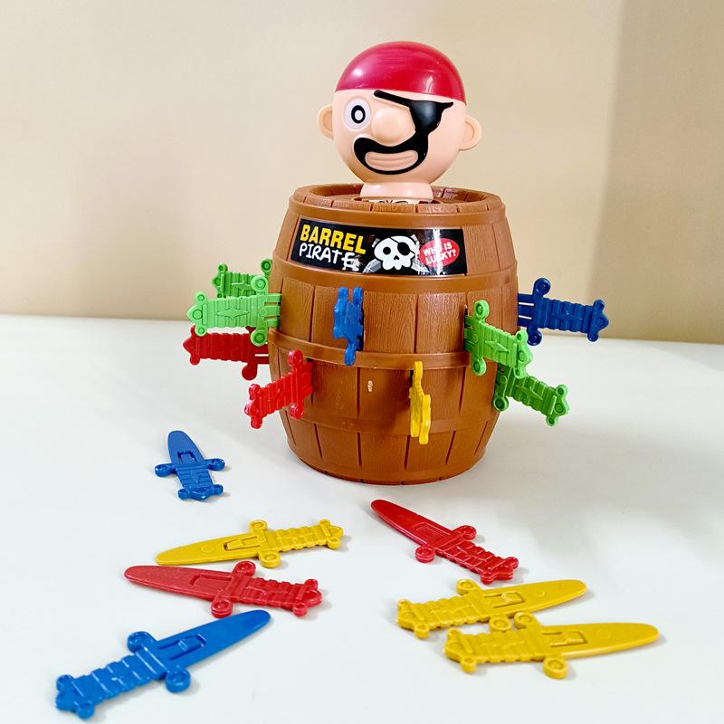 Pop Up Pirate Board Game - Jocuri pentru copii pentru noaptea jocurilor de familie - Activități pentru copii și accesorii pentru pirați - Jocuri de familie pentru copii