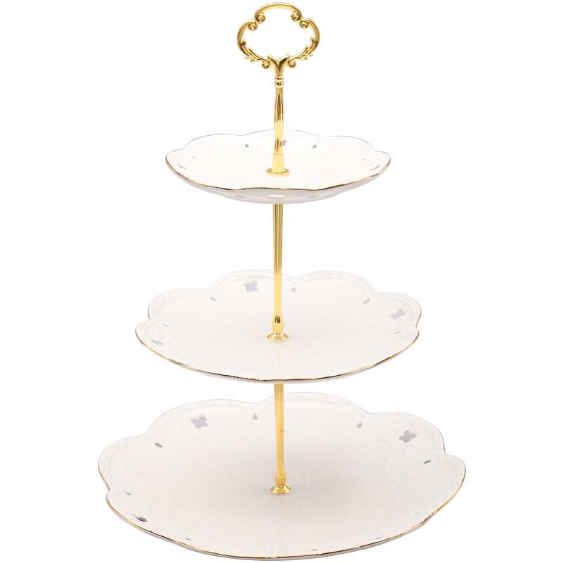 European Creative 3-Tier Ceramic Cake Stand