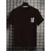 Men'S Trendy Short-Sleeve T-Shirt Featuring a Print , Designed In a Negroni Style. Casual Top Is Versatile for Summer And Machine-Washable