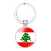 Decorative Keychain Showcasing Asian Country Flags Perfect For Birthdays And Parties