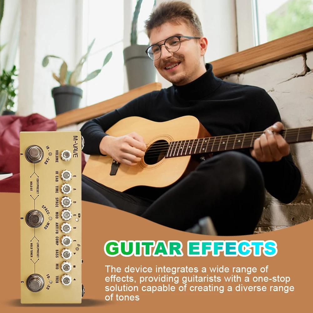 AC: 9 szafek IR + EQ | Centrum studyjne gitarzysty akustycznego | Zestaw do nagrywania z zasilaniem ładowanym przez 12 godzin