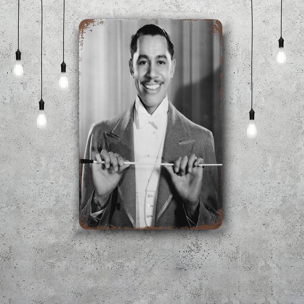 Cab Calloway Vintage Tin Sign Home Decor Wall Decor Art Wall Mural Room Decoration Decor Retro Metal Sign Plate Bar Posters