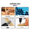 6-Piece Wood Carving & Root Milling Rotary File Set for Woodworking