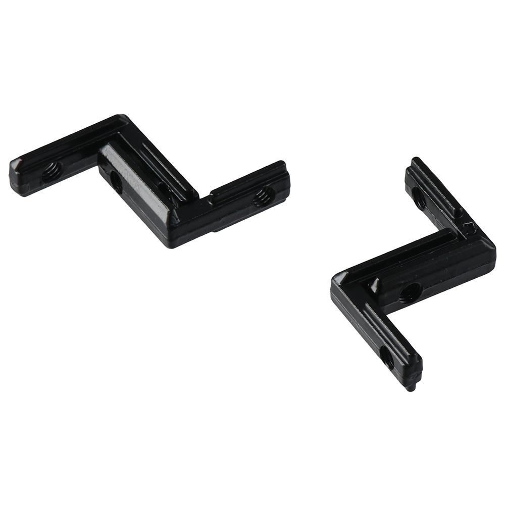 20pcs Black Corner Connector 2020 Series Extrusion Corner 20x20 Series Aluminum Extrusion
