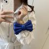 Cute Bow Small Bag Spring 2025 New European and American Fashion Niche Shoulder Bag Women's Mini Lipstick Bag